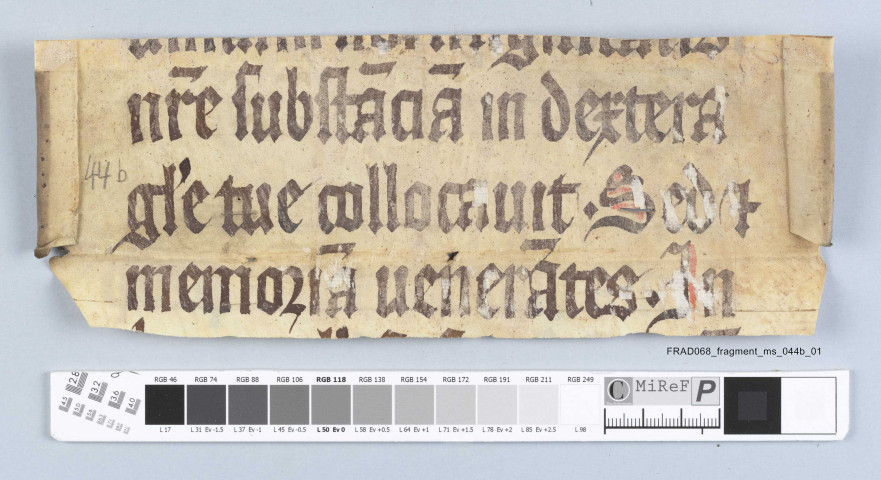 Fragment ms 044b