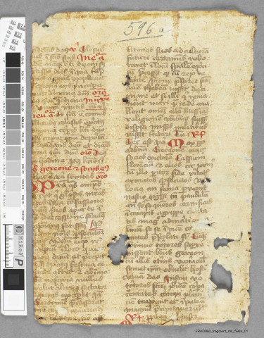 Fragment ms 596a