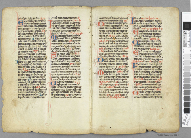 Fragment ms 632a