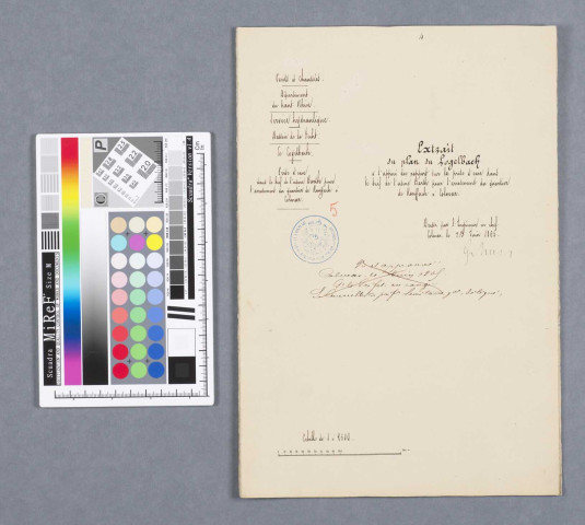 Alimentation en eau et assainissement des communes (plan)