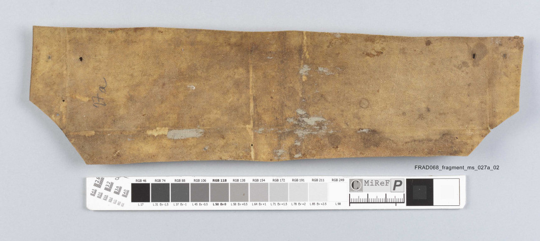 Fragment ms 027a