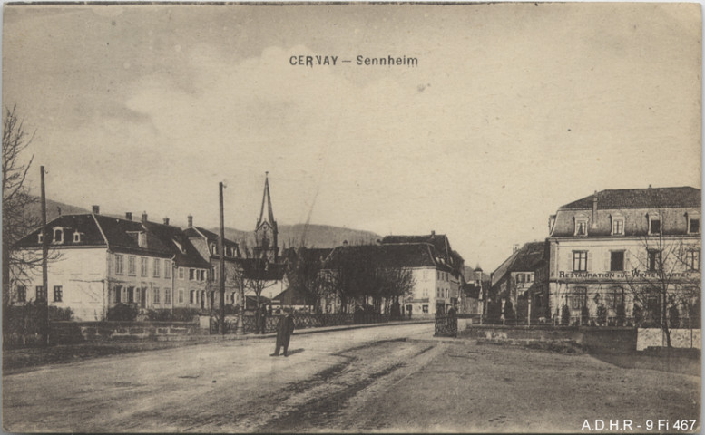 Cernay : vue générale
