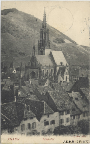 Thann : la collégiale Saint-Thiébault