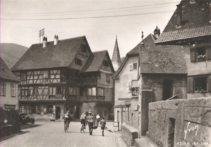 Kaysersberg : maison Faller, ancienne forge (1460-1594)