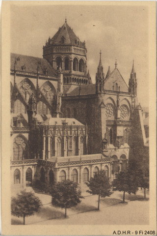 Strasbourg, la cathédrale : partie romaine