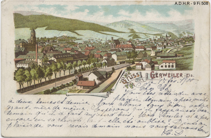 Guebwiller : vue générale