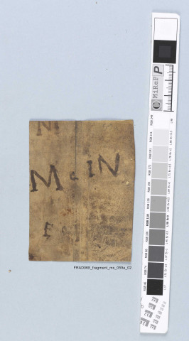 Fragment ms 059a
