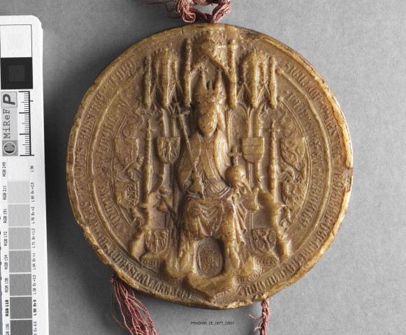 Armoiries concédées par Frédéric III aux frères Hamling