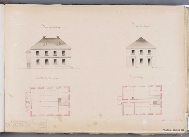 Pfastatt - école des garçons et filles