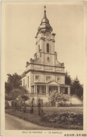 Rouffach : l'asile, la chapelle