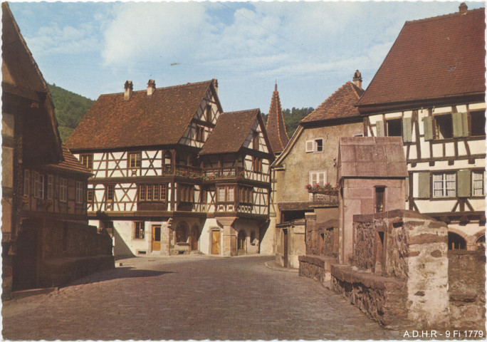 Kaysersberg, le pont fortifié et l'ancienne Forge (XVe siècle)