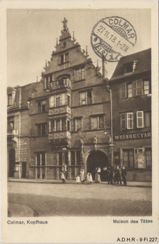 Colmar : maison des Têtes