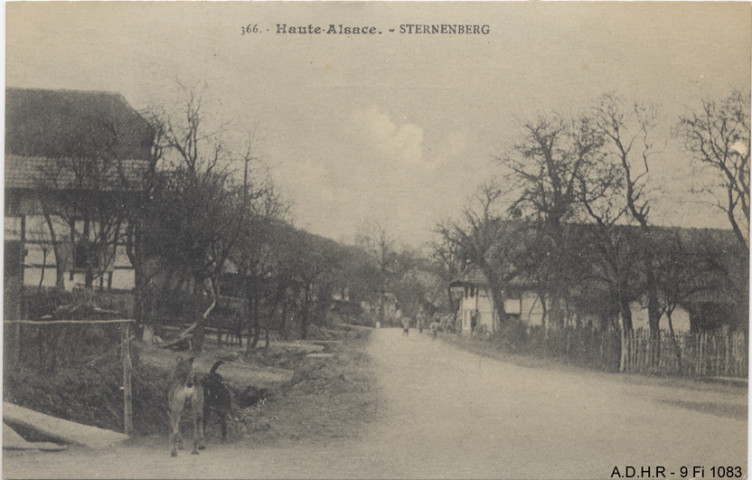 Sternenberg : vue du village