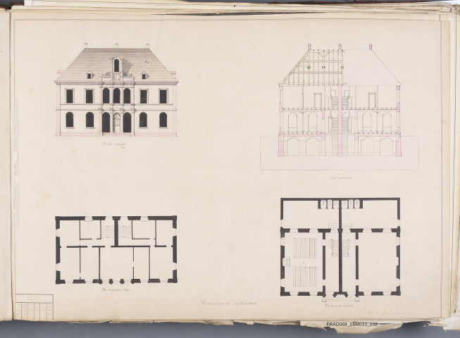 Luttenbach - école des garçons et filles