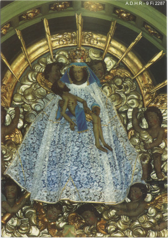 Blotzheim, Notre-Dame du Chêne, intérieur : Pieta XVIIIe siècle