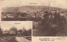 Zillisheim : vue générale, le séminaire