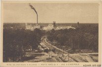 Wittelsheim : Mines de Potasse d'Alsace, puits Amélie 2, vue d'ensemble