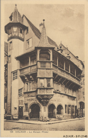Colmar, maison Pfister