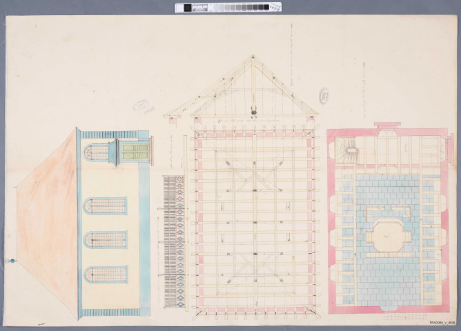 Secours ministériels et communaux alloués pour la réparation ou la reconstruction des synagogues de Altkirch, Bergheim, Biesheim, Bollwiller, Colmar, Dornach, Durmenach, Grussenheim, Hagenthal- le-Bas, Hégenheim, Herrlisheim, Hirsingue, Horbourg, Huningue, Mulhouse, Réguisheim, Riedwihr, Rixheim, Seppois-le-Bas, Sierentz, Thann, Uffholtz, Wattwiller, Wintzenheim