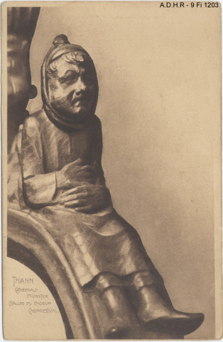 Thann : collégiale Saint-Thiébault, sculptures des stalles