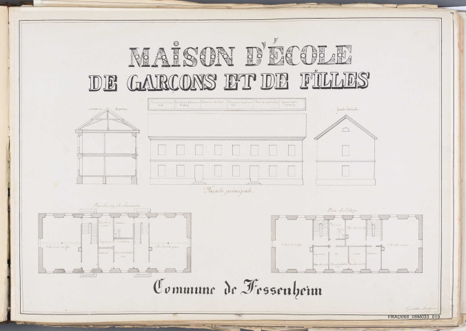 Fessenheim - école des garçons et filles