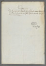 Doubles et copies de répertoires chronologiques Me Jean Thiebaut Baur, 1815 ;
Doubles et copies de répertoires chronologiques Me François Philippe Joseph Martin, 6 février-décembre 1815