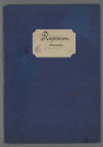 Répertoire chronologique Me Thiébaut Centlivre, 16 - 31 juillet 1900 Répertoire chronologique Me Albert Centlivre, 3 août 1900 - 23 février 1901