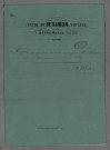 Double et copie de répertoire chronologique Me Francis Ferdinand Simon