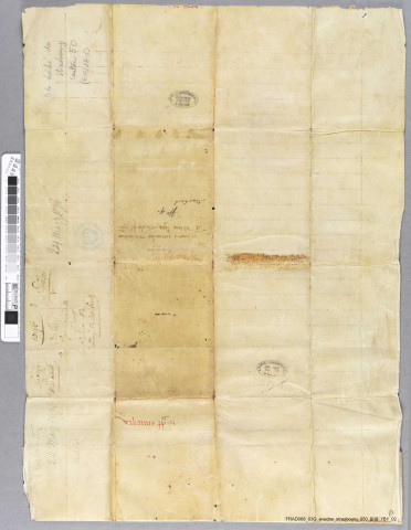 Abbaye de Marbach. Bulle du pape Urbain II confirmant les privilèges de l'abbaye de Marbach