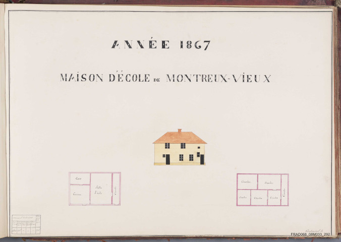 Montreux-Vieux - école des garçons et filles