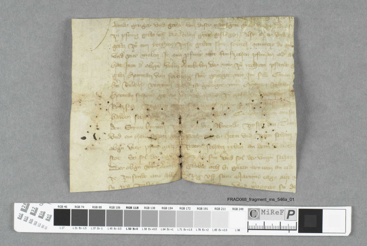Fragment ms 546a