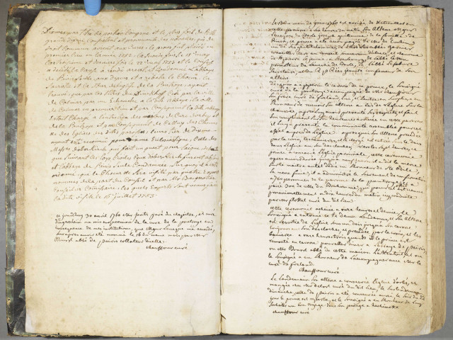 Lapoutroie - Paroisse catholique Sainte-Odile - Registre de baptêmes et notes