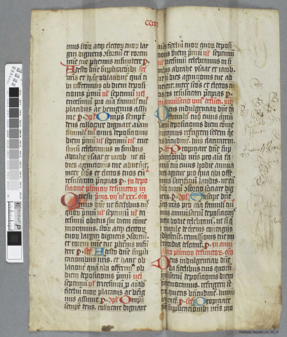 Fragment ms 492