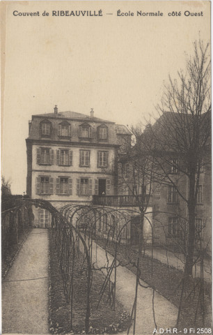 Ribeauvillé : couvent, école normale côté ouest