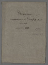 Double et copie de répertoire chronologique Me Armand Ignace Ingold