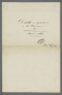 Doubles et copies de répertoires chronologiques Me Joseph Hippolyte Dervieux