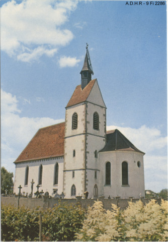 Blotzheim, Notre-Dame du Chêne, pèlerinage des 3 Frontières