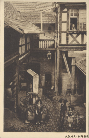 Riquewihr : Maison Preiss dite : du nid des cigognes